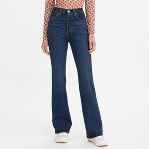 Levi's Ribcage Bootcut Blue Jeans